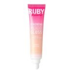 Ruby Kisses pH Lip Gloss, Pink Tinted Lip Balm Stain, Mood Color Changing Lipstick with Mango Butter for Long-Lasting Hydration, Lightweight Non-Sticky Shine, Fuller & Smoother Lips - Image 2