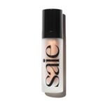 Saie Glowy Super Gel - Hydrating Makeup Primer and Illuminating Glow Serum Enriched with Vitamin C and Squalane Oil - All-Over Liquid Highlighter Makeup for Instant Glass Skin - Sunglow (1 oz) - Image 2