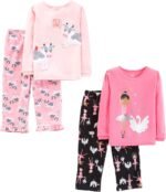 Simple Joys by Carter's baby-girls 4-piece Pajama Set - Image 2