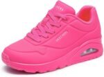 Skechers Women's Uno-Night Shades Sneaker – Air-Cooled Memory Foam, Skech-Air Midsole, Durabuck Upper - Image 2