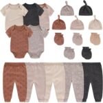 Unisex Baby Boy Girl Bodysuits Sets 20 Pack Cotton Casual New Born Clothes Comfort Infant Outfit Essentials - Image 2