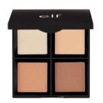 e.l.f. Contour Palette, 4 Shades, Customizable, Easy to Apply, Sculpts, Shades, Brightens, Light/Medium, Infused with Vitamin E, All-Day Wear, 0.56 Oz - Image 2