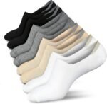 wernies No Show Socks Women Low Socks Non Slip Flat Boat Line 4/8 Pairs - Image 2