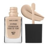 wet n wild Photo Focus Matte Liquid Liquid Foundation Shell Ivory, Vegan & Cruelty-Free - Image 2