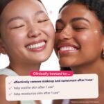 The Face Shop Rice Water Bright Milk & Jelly Double Cleanser, Double Cleansing in Half the Time, 2-in-1 Makeup Remover & Face Wash, Hydrating & Moisturizing, Korean Skin Care, Vegan, 6.4 fl. oz. - Image 4