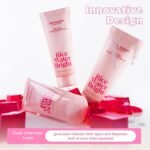 The Face Shop Rice Water Bright Milk & Jelly Double Cleanser, Double Cleansing in Half the Time, 2-in-1 Makeup Remover & Face Wash, Hydrating & Moisturizing, Korean Skin Care, Vegan, 6.4 fl. oz. - Image 5