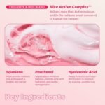 The Face Shop Rice Water Bright Milk & Jelly Double Cleanser, Double Cleansing in Half the Time, 2-in-1 Makeup Remover & Face Wash, Hydrating & Moisturizing, Korean Skin Care, Vegan, 6.4 fl. oz. - Image 7