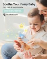 GROWNSY Nasal Aspirator for Baby, Electric Baby Nose Sucker with Larger Suction Chamber and More Powerful Suction, Automatic Nose Cleaner with Music and Light Soothing Function - Image 5