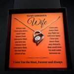 Birthday Gifts for Wife from Husband | Soulmate Necklace with Heartfelt Message Card & Gift Box | Anniversary, Birthday, Christmas or Valentine’s Day Gift for Girlfriend, Fiancée, or Future Wife - Image 5