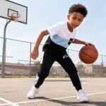 Size 6-12 Years Boys Fashion Clothes Spring Summer Short Sleeve Top & Pants Color Block Clothing Sets - Image 6