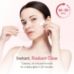 The Face Shop Pink Collagen Wrapping Mask, Peel-Off Facial Mask for Glass Skin, with Vegan PDRN & Rice Extract, Hydrating & Evening Skin Tone, 2.3 fl. oz. - Image 4