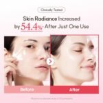 The Face Shop Pink Collagen Wrapping Mask, Peel-Off Facial Mask for Glass Skin, with Vegan PDRN & Rice Extract, Hydrating & Evening Skin Tone, 2.3 fl. oz. - Image 6