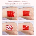 10 Colors Lipstick, Matte Liquid Lip Gloss Set, Tube Red Matte Velvet Tint Stain Set, Natural Ingredients Waterproof & Long Lasting 24 Hours Non-Sticky - Image 5