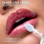 L'Oreal Paris Plump Ambition pH Hyaluron Lip Oil, Color Shifting Lip Tint with 24HR Hydration, Volumizing Shine and Lasting Color, 010 pH Cristal Ice - Image 8