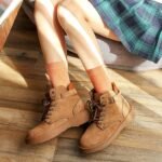 Gonii Women Socks Hiking Running Thick Cushion Athletic Crew Socks 5-Pair - Image 6