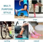 Gonii Women Socks Hiking Running Thick Cushion Athletic Crew Socks 5-Pair - Image 7