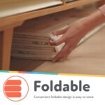 Nuby Reversible Baby Floor Mat, 77" x 58" - Foldable and Lightweight Baby Play Mat for Floor - Easy Storage and Travel - Safari - Image 6