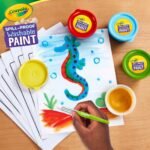 Crayola Spill Proof Paint Set (5ct), Washable Paint for Kids, Craft Supplies for Classrooms, School Supplies - Image 7