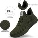 Feethit Mens Slip On Walking Shoes Blade Tennis Shoes Non Slip Running Shoes Lightweight Workout Shoes Breathable Mesh Fashion Sneakers - Image 3