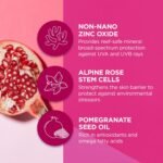 Andalou Naturals 1000 Roses CC Color + Correct with SPF 30, Sheer Tan, 2-in-1 Face Sunscreen + CC Cream for Sensitive Skin, Helps Correct Uneven Skin Tone, Reef Safe Sunscreen, 2 Fl Oz - Image 5