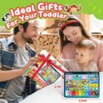 Trilingual Learning Toy Tablet with Music & Sound, Montessori Speech Musical Therapy Toys, Gifts for Boy, Girl, Baby, Toddler, for Age 1, 2, 3 Year Old (12-18 Months) - Image 6