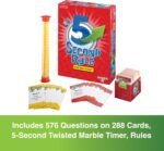 5 Second Rule Game - Simple Questions Card Game for Family Fun, Party, Kids, Travel, Game Night & Sleepovers - Think Fast and Shout Out Answers - For Ages 10+ - Image 3