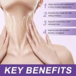 AH8 Firming Neck Cream – Anti-Aging Neck Creams for Tightening and Firming Sagging Skin – Hydrating Moisturizer with Peptides & Collagen for Smooth, Lifted Look - Image 5