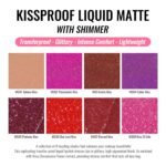 Oulac Red Matte Liquid Lipstick for Women, Long Lasting Lipstick Waterproof Lip Stain, No Transfer, Creamy High Pigmented Formula with Rose Oil, Vegan & Cruelty-Free MS05 - Image 7