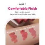 ETUDE Fixing Tint #01 Analog Rose (4g) | Long Lasting High Pigmented Liquid Lipstick | Waterproof Lightweight Matte Finish Lip Stain | Full Coverage | Korean Makeup, Kbeauty - Image 5