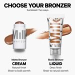 Milk Makeup Matte Bronzer – Buildable Cream Bronzer Stick with Mango Butter + Apricot Oil – Hydrating, Multi-Use Formula for a Sunkissed Glow – Baked, 0.19 oz - Image 8