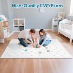 Baby Foam Play Mat-72”x 48” Baby Playmat,6-Piece Interlocking Foam Floor Tiles,Puzzle Mat for Infants and Toddlers,Waterproof,Non Toxic Play Mat for Tummy Time Mat(Arrow) - Image 6