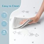 Baby Foam Play Mat-72”x 48” Baby Playmat,6-Piece Interlocking Foam Floor Tiles,Puzzle Mat for Infants and Toddlers,Waterproof,Non Toxic Play Mat for Tummy Time Mat(Arrow) - Image 7