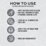 Freeman Exotic Blends Facial Mask 4 Piece Set, Peel-Off & Jelly Masks, Cleansing, Pore-Clearing & Hydrating Facial Masks, For All Skin Types, Includes Silicone Mask Brush, Vegan & Cruelty-Free - Image 9