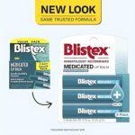 Blistex Medicated Lip Balm, 0.15 Ounce, 3 Count (Pack of 1) Prevent Dryness & Chapping, SPF 15 Sun Protection, Seals in Moisture, Hydrating Lip Balm, Easy Glide Formula for Full Coverage - Image 3