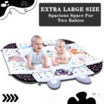 Baby Gym Play Mat, 8-in-1 Tummy Time Mat & Activity Gym, Washable Ball Pit, Infant Play Mat with Detachable Toys for Sensory Exploration and Motor Skill Development - Image 6