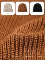 Glooarm 3 Pack Baby Beanie Toddler Boys Girls Beanie Knit Warm Winter Hats Newborn Infant Cuffed Caps, 0-5 Years - Image 3