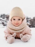 Glooarm 3 Pack Baby Beanie Toddler Boys Girls Beanie Knit Warm Winter Hats Newborn Infant Cuffed Caps, 0-5 Years - Image 6