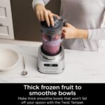 Ninja SS151 TWISTi Blender DUO, High-Speed 1600 WP Smoothie Maker & Nutrient Extractor* 5 Functions Smoothie, Spreads & More, smartTORQUE, 34-oz. Pitcher & (2) To-Go Cups, Gray - Image 10