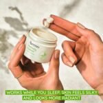 Aveeno Positively Radiant Moisturizing Face & Neck Night Cream with Tone Correcting Soy & Niacinamide, Night Cream Targets Dull Skin & Evens Skin Tone & Texture, Hypoallergenic, 1.7 oz - Image 5