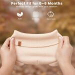 Konssy 4 Pack Baby Winter Hat with Bear Ears, Warm Rib Baby Knit Beanie for Newborns & Infants, Cozy Hat 0–6 Months - Image 5