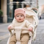 Konssy 4 Pack Baby Winter Hat with Bear Ears, Warm Rib Baby Knit Beanie for Newborns & Infants, Cozy Hat 0–6 Months - Image 9