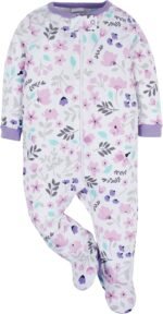 Onesies Brand baby-girls 4-pack Sleep 'N Play Footies Multi Pack - Image 5
