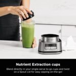 Ninja Blenders for Kitchen | Smoothie Blender, Mixer, Grinder - Premium Blending Performance for Sauces, Frozen Drinks, and More | 1200 Peak Watt Motor | SS101 Foodi Personal Smoothie Maker - Image 6