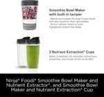 Ninja Blenders for Kitchen | Smoothie Blender, Mixer, Grinder - Premium Blending Performance for Sauces, Frozen Drinks, and More | 1200 Peak Watt Motor | SS101 Foodi Personal Smoothie Maker - Image 10