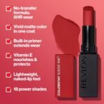Revlon Lipstick, ColorStay Suede Ink, Built-in Primer, Stocking Stuffer for Women, Waterproof, Smudge-proof, Matte Color, 010 Tunnel Vision, 0.09 oz - Image 3