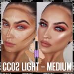 CCbeauty 2-IN-1 Matte Contour Stick Makeup,Cream Dual Highlighter Bronzer Stick, Highlighting & Contouring Kit, Highlight Concealer Sticks for Face Shaping, Long Lasting & Waterproof - Image 3