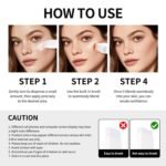 Double-head Blanc Cover Cream Stick, Color Changing Foundation Stick - Image 8