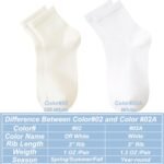 MAGIARTE Womens Mini Crew Ankle Socks Athletic Casual Cotton Socks for Women - Image 3