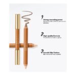 1 PC Double Ends Contour Pencil Highlighter, Multi Functional Facial Contour Highlighter Pencil(01#, 5g) - Image 4
