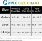 CWVLC No Show Sports Compression Socks for Men Women with Cushion (4/8 Pairs) - Image 3